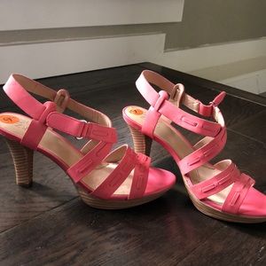 Brand New strappy platform heels
